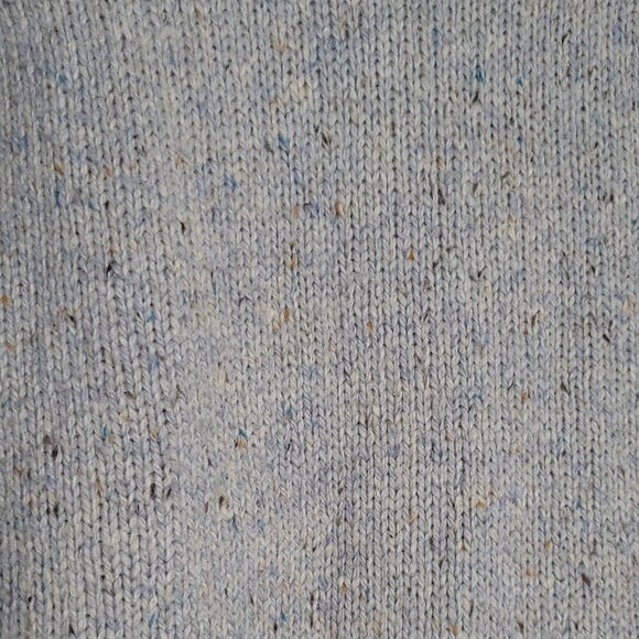 Cynthia Rowley Speckled Blue Wool Turtleneck Sweater Soft Girl women's medium - Picture 5 of 11